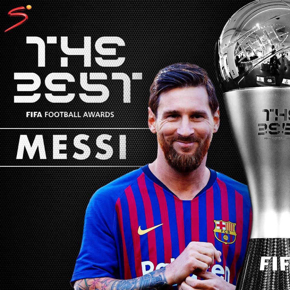 BREAKING Lionel Messi wins FIFA Men’s Player of the year award