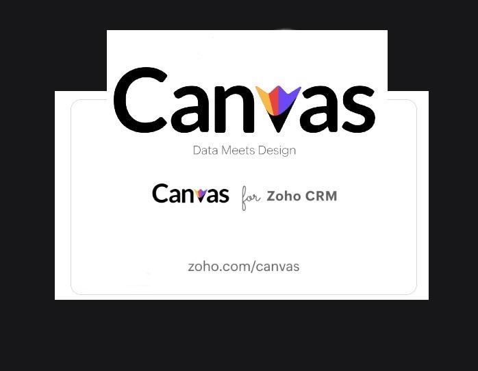 Canvas for Zoho CRM