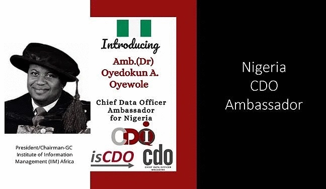 CDO Ambassador, IIM-Africa, Oyedokun,