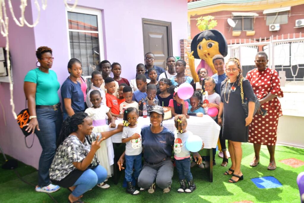 Ruby Models visits Orphanage home PIX 3