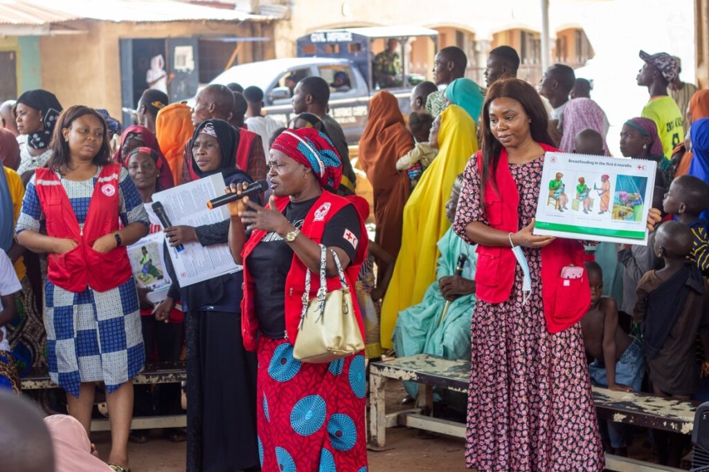 The Nigerian Red Cross Society has set up 140 Mothers Clubs in North-Central and North-West