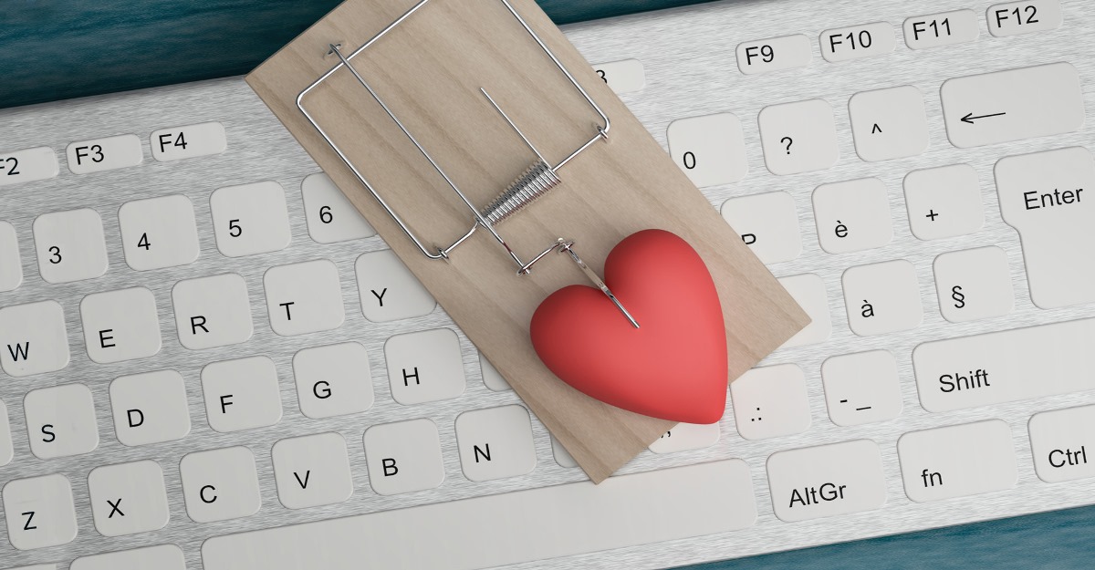 romance mousetrap to illustrate Sophos Crypto-Romance Cons report