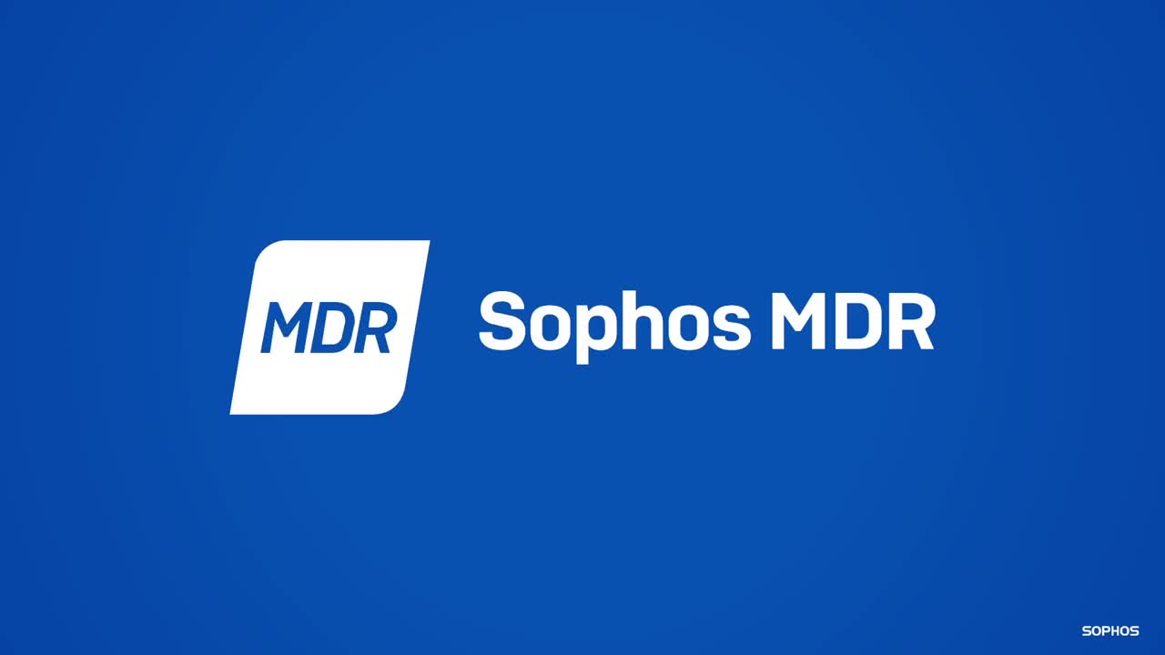 Sophos MDR