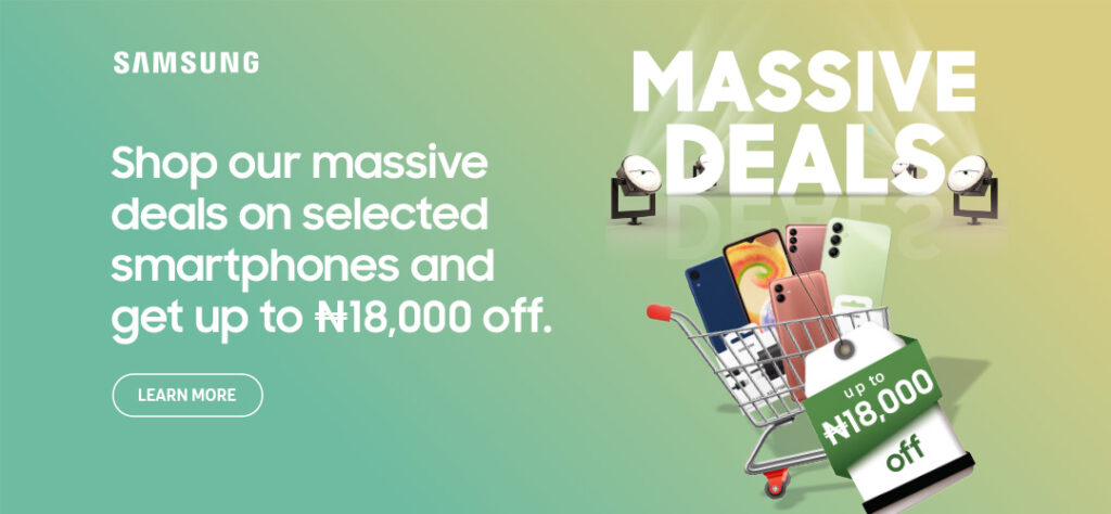 Samsung Massive Deals - Mobile Banner