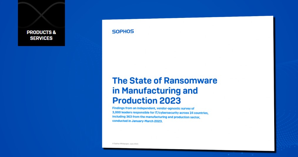 Sophos State of Ransomware in Manufacturing