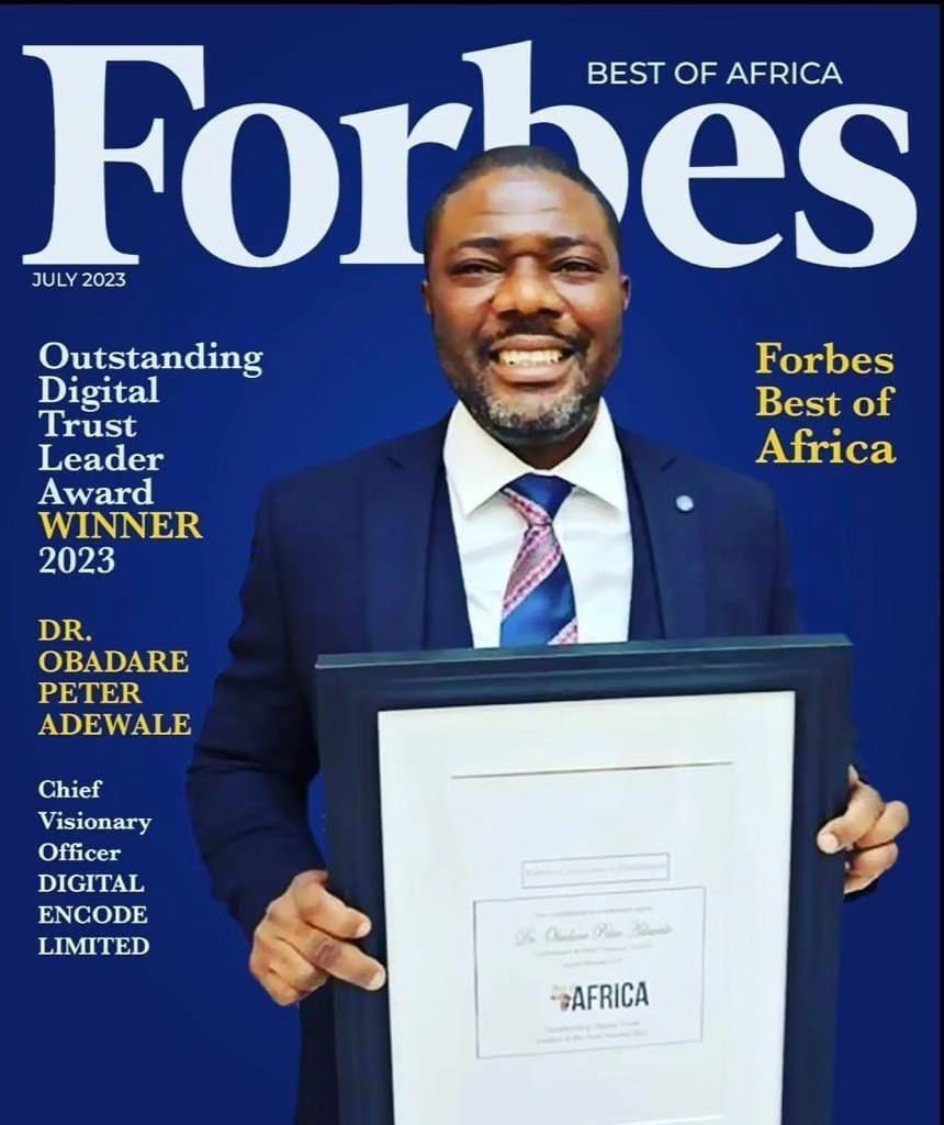 Dr. Obadare Forbes award