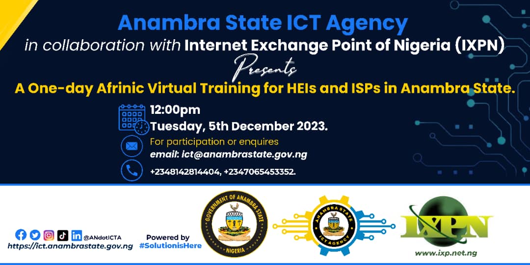 ISPs and HEIs in Anambra State