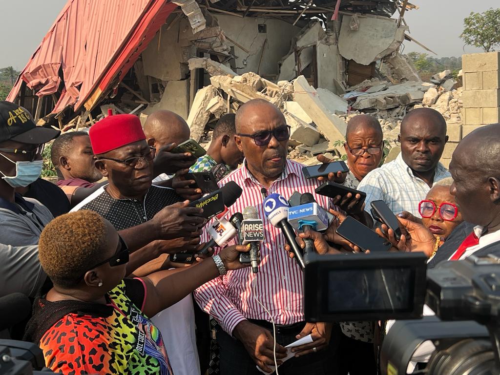 Enugu State Gov’t Explains Demolition of Illegal Structure
