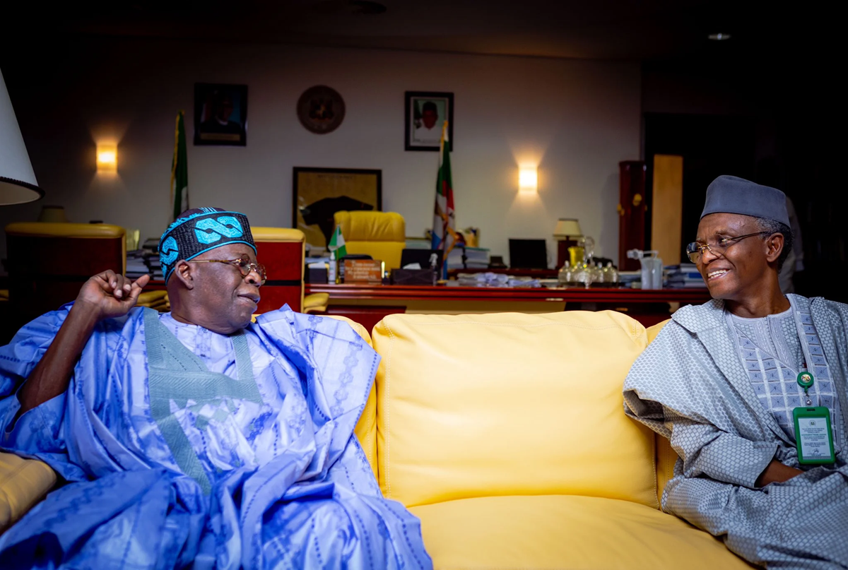 Tinubu and El Rufai by Ojo Emmanuel Ademola