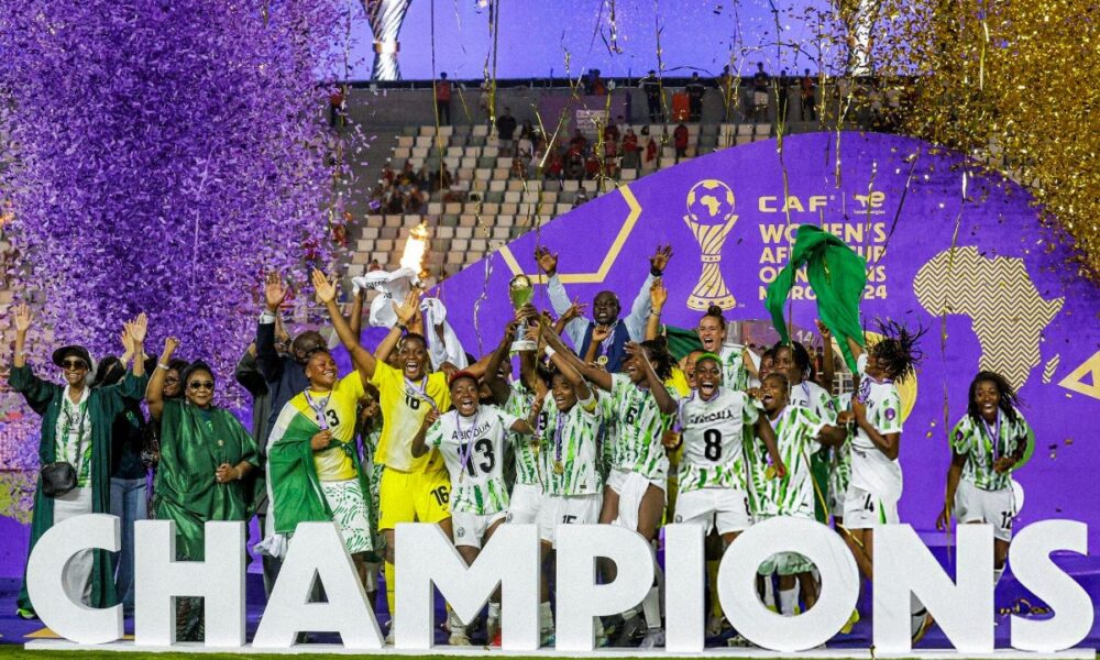 Super Falcons are 10th time WAFCON Champions