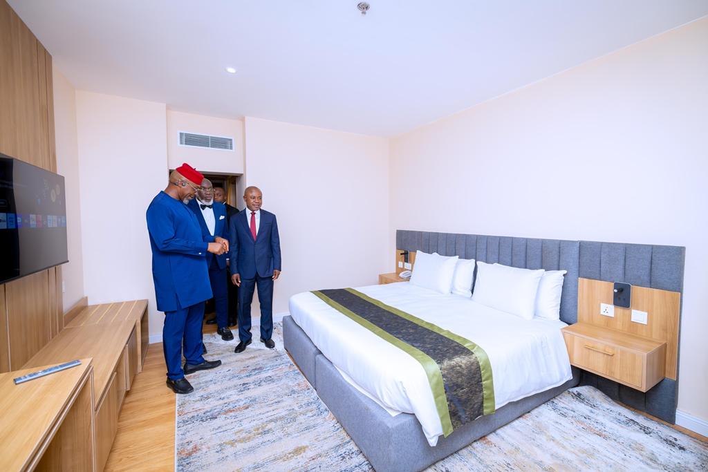 Gov Mbah Unveils Reconstructed Hotel Presidential