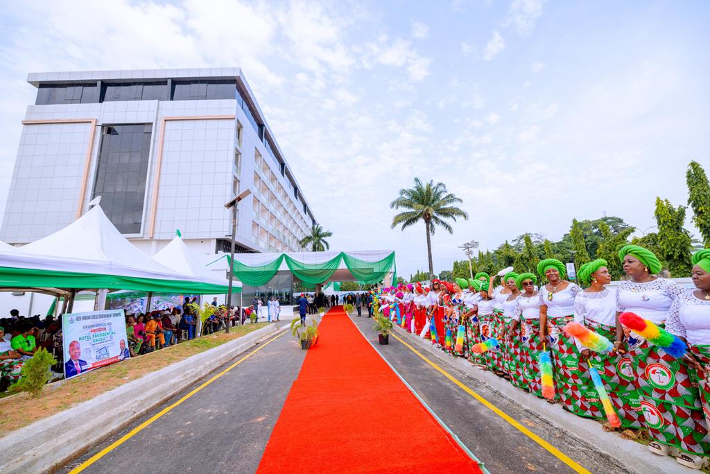 Gov Mbah Unveils Reconstructed Hotel Presidential