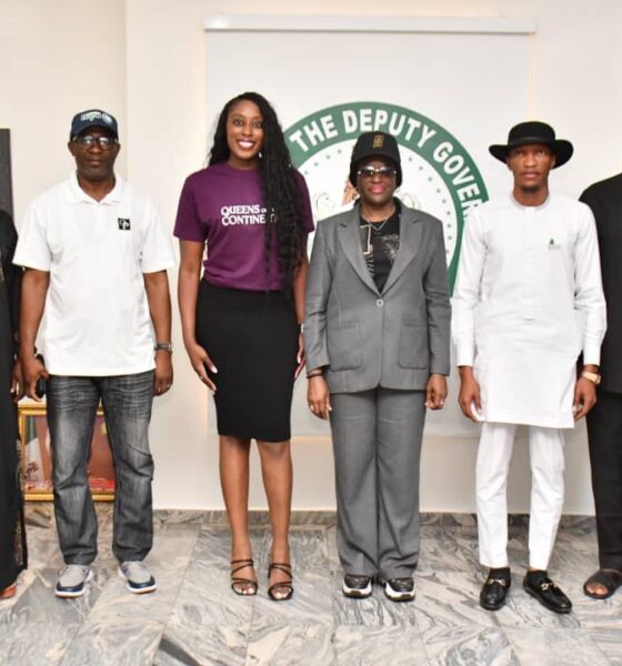 Imo State Governor welcomes ESPN Star (1)