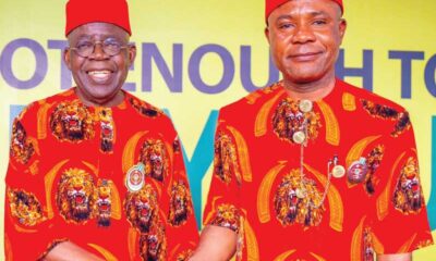 Tinubu with Mbah of Enugu