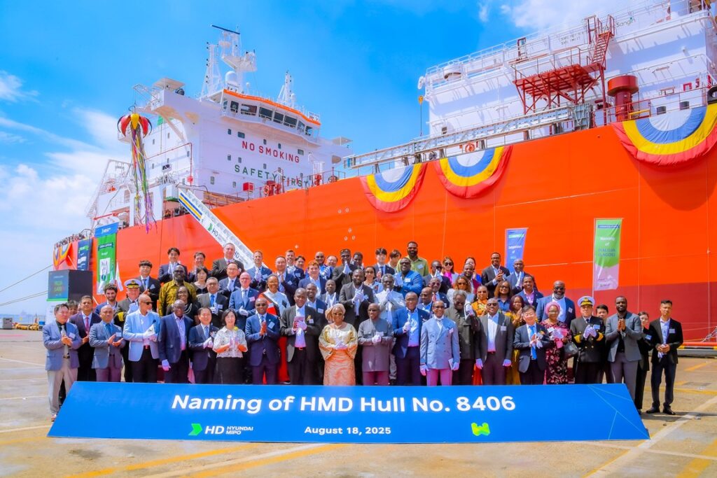 WAGL’s 40,000 CBM LPG Vessel in South Korea