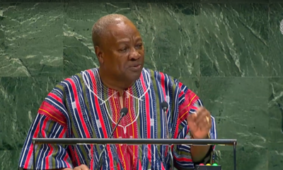 Ghana's President John Dramani Mahama at UNGA80