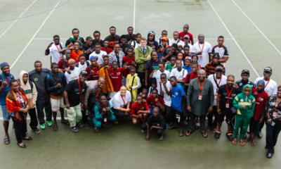 UK and Lagos -Group Photo at Elite Box gym Launch