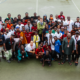 UK and Lagos -Group Photo at Elite Box gym Launch
