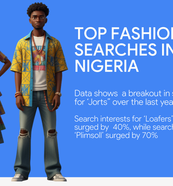Google Search Fashion Trend Infographic