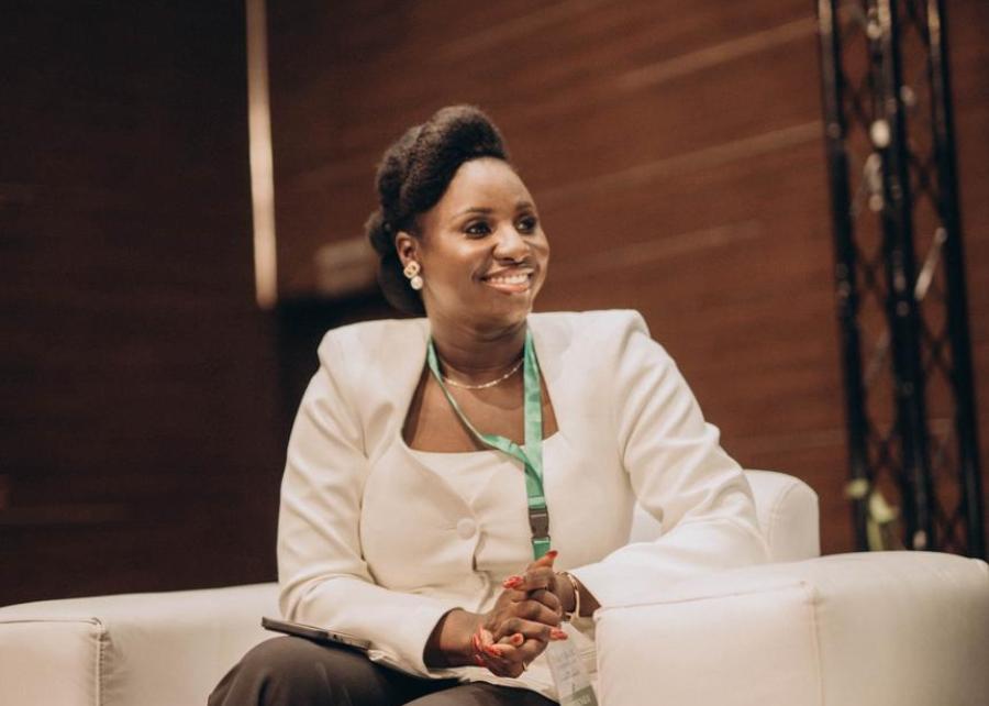 Mrs. Sandra Ani, the president of HelpSphere Foundation and visionary initiator of the Values for Daily Living (VDL) Project