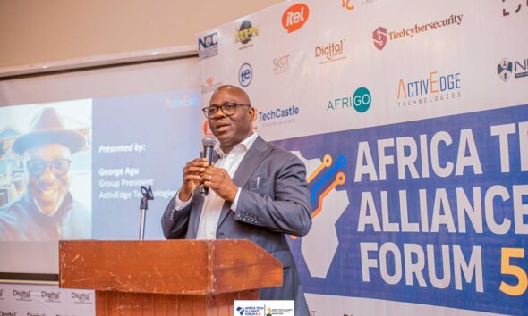 George Agu at AfriTECH 5.0