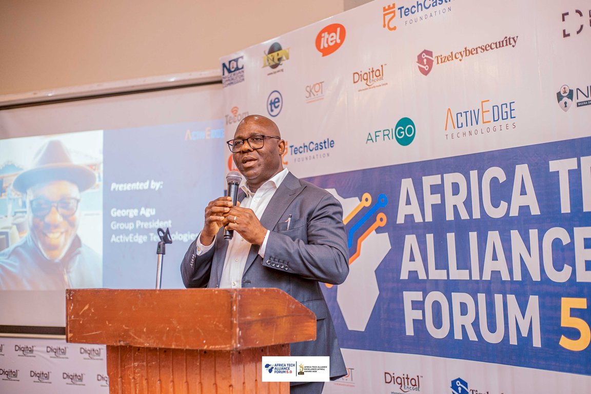 George Agu at AfriTECH 5.0
