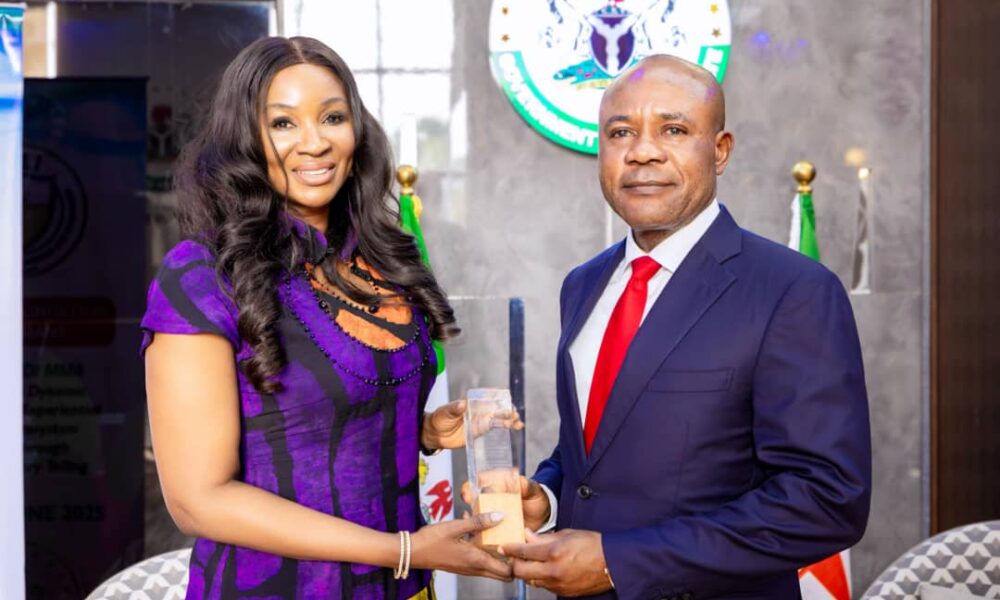 Gov Mbah Bags AFRIFF Excellence Award
