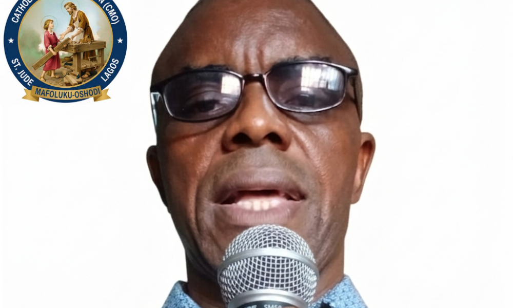 Chairman of the Catholic Men Organization (CMO), Ogbuefi Remmy Nweke, KSM