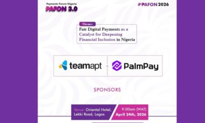 Payments Forum Nigeria - PAFON 3.0 by PalmPay and TeamApt