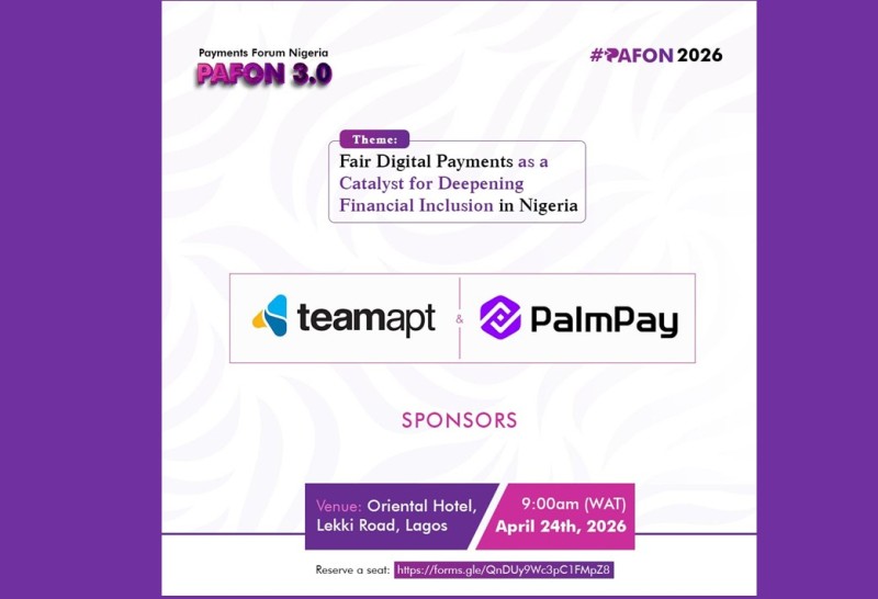 Payments Forum Nigeria - PAFON 3.0 by PalmPay and TeamApt
