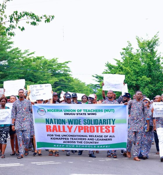 NUT rally in Enugu State